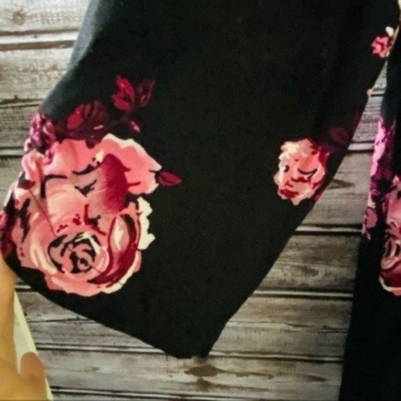 NWT Xhilaration Open Front Floral Kimono Size XXL - Picture 7 of 13